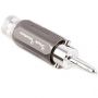 Разъем акустический Black Rhodium Banana plug Rhodium plated 4 mm white